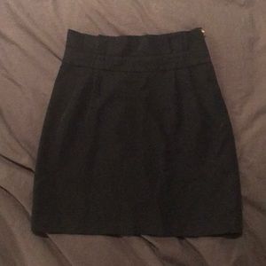 Kate Spade navy pleated mini skirt